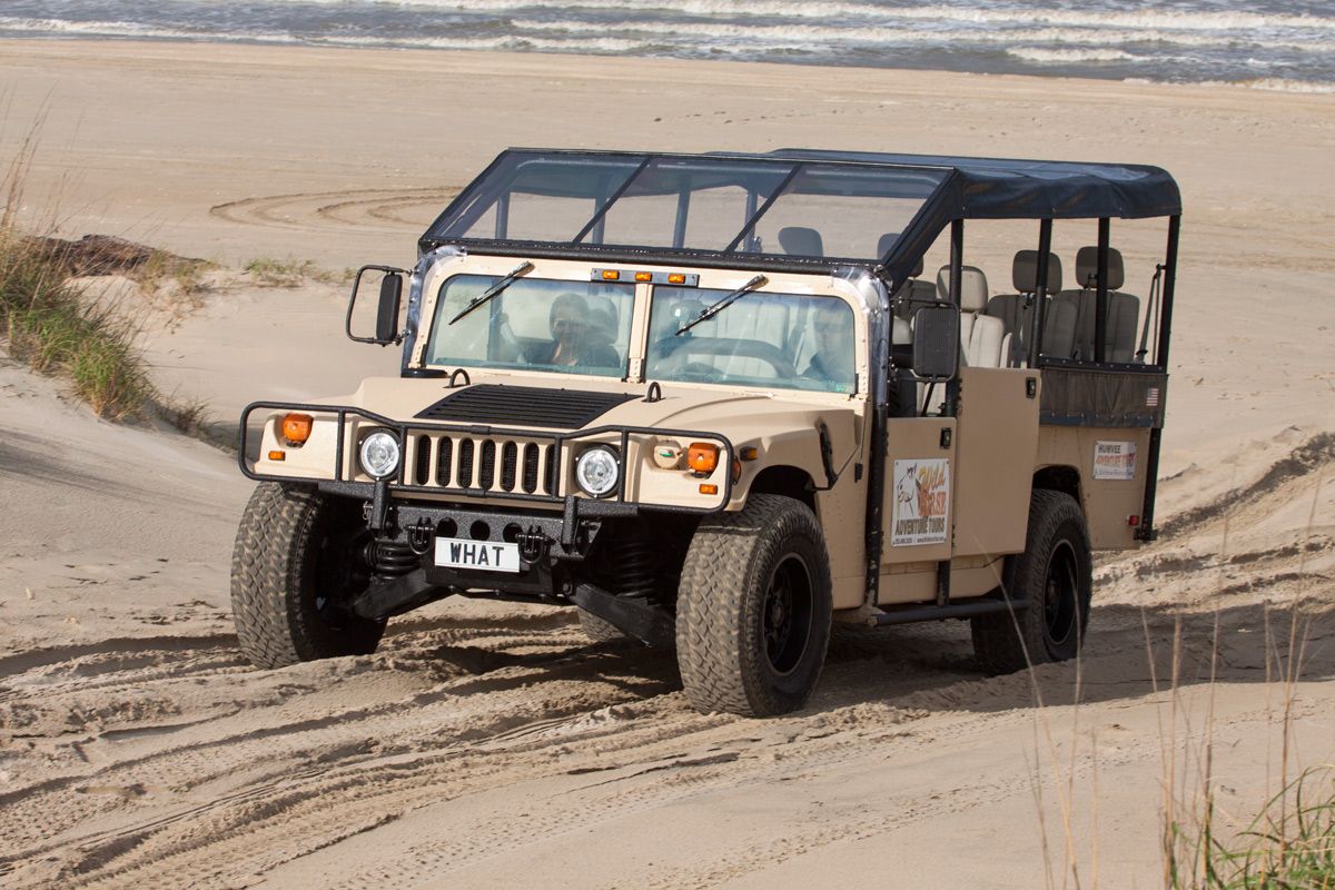 picture of a WHAT hummer open windows car